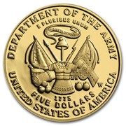 5 Dollars (United States Army) - Reverse