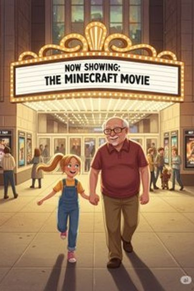 Grandpa's Blockbuster Adventure daily life story for 7-12 years children in English featuring warm themes