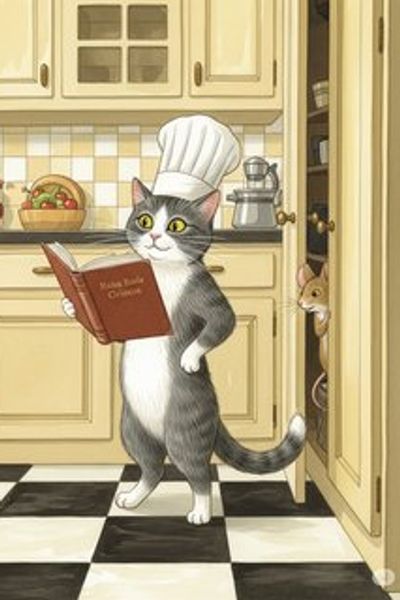 The Great Cake Chase comedy story for 3-6 years children in English featuring humorous themes