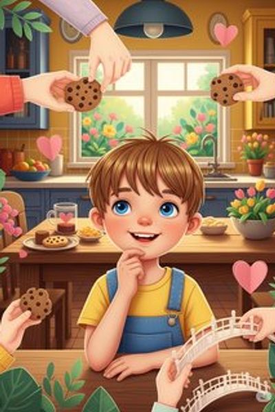 Sam’s Helping Hands daily life story for 3-6 years children in English featuring warm themes