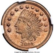 Civil War Token - White and Swann (Huntsville, Alabama) - Reverse