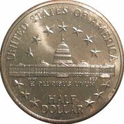½ Dollar (Congress) - Reverse