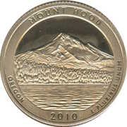 ¼ Dollar "Washington Quarter" (Mount Hood, Oregon) - Reverse
