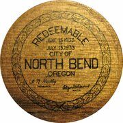 50 Cents - City of North Bend (North Bend, Oregon) - Obverse
