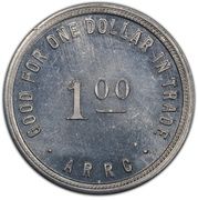 1 Dollar - Reverse
