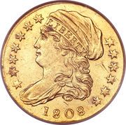2½ Dollars "Capped Head - Quarter Eagle" - Obverse