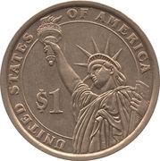 1 Dollar (James K. Polk) - Reverse