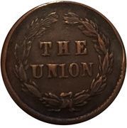 Civil War Token - The Union (F-35/265) - Reverse