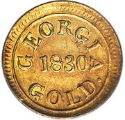 2½ Dollars - Templeton Reid - Obverse
