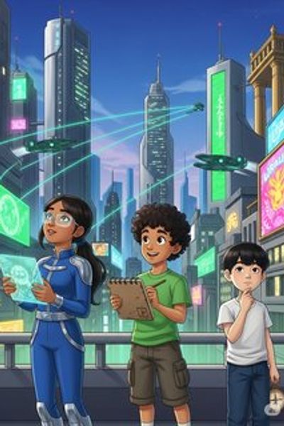 The Timekeepers of Terra adventure story for 7-12 years children in English featuring exciting themes