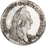 12 Skilling - Frederik V (Portrait) - Obverse