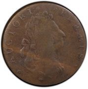 ½ Penny - Auctori Plebis “Hispaniola” - Obverse