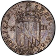 1 Shilling - Lord Baltimore - Reverse