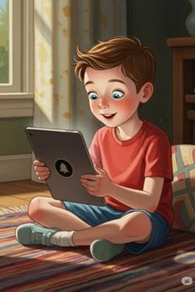 Jorrel McGell and the Notification Bell educational story for 7-12 years children in English featuring sad themes