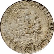 24 Skilling - Christian VII - Reverse