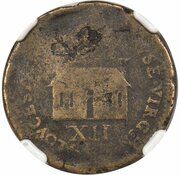 1 Shilling - Gloucester (Pattern) - Obverse