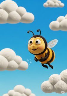 小蜜蜂巴里的大工作 educational story for 3-6 years children in Chinese featuring warm themes