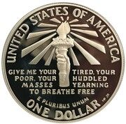 1 Dollar (Statue of Liberty) - Reverse