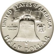 ½ Dollar "Franklin Half Dollar" - Reverse