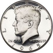 ½ Dollar "Kennedy Half Dollar" (40% Silver) - Obverse