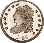 5 Cents "Liberty Cap Half Dime" - Obverse