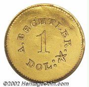 1 Dollar - August Bechtler - Reverse