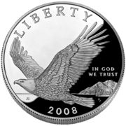 1 Dollar (Bald Eagle Recovery and National Emblem) - Obverse
