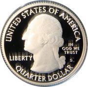 ¼ Dollar "Washington Quarter" (Homestead National Monument of America, Nebraska - Silver proof) - Obverse