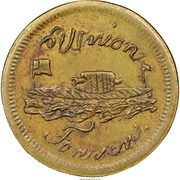Token - Union Forever USS Monitor - Obverse