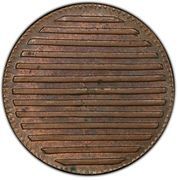 ½ Penny - Bar Cent - Reverse