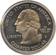 ¼ Dollar "Washington Quarter" (Kansas) - Obverse