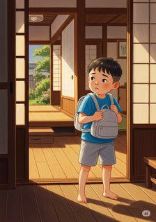 レオのお泊まり大冒険 daily life story for 3-6 years children in Japanese featuring warm themes