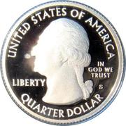 ¼ Dollar "Washington Quarter" (Bombay Hook National Wildlife Refuge, Delaware - Silver Proof) - Obverse