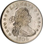 25 Cents "Draped Bust Quarter" - Obverse