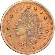 Civil War Merchant Token - H.C. Wehrman Baker (Cincinnati, OH) - Reverse
