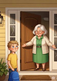 Leo's Great Sleepover Adventure daily life story for 3-6 years children in English featuring warm themes