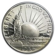 ½ Dollar (Statue of Liberty) - Obverse
