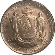 ½ Dollar (Maine Statehood Centennial) - Obverse