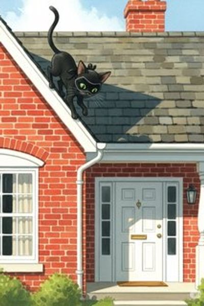 Fee, the Joker Cat comedy story for 7-12 years children in English featuring humorous themes