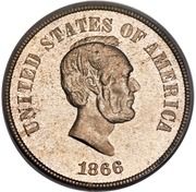 5 Cents "1866 Nickel" (Pattern) - Obverse