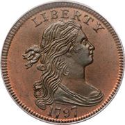 1 Cent "Draped Bust Cent" - Obverse