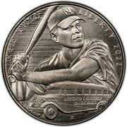 ½ Dollar (Negro Leagues Baseball) - Obverse