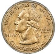 ¼ Dollar "Washington Quarter" (Connecticut; Pattern) - Obverse