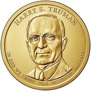 1 Dollar (Harry S. Truman) - Obverse