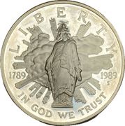 1 Dollar (Bicentennial of the Congress) - Obverse