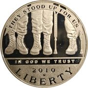 1 Dollar (American Veterans Disabled for Life) - Obverse