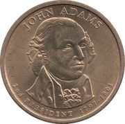 1 Dollar (John Adams) - Obverse
