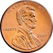 1 Cent "Lincoln Cent" (Presidency) - Obverse