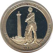 ¼ Dollar "Washington Quarter" (Perry's Victory, Ohio) - Reverse