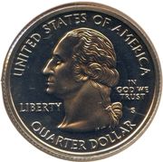 ¼ Dollar "Washington Quarter" (Louisiana) - Obverse